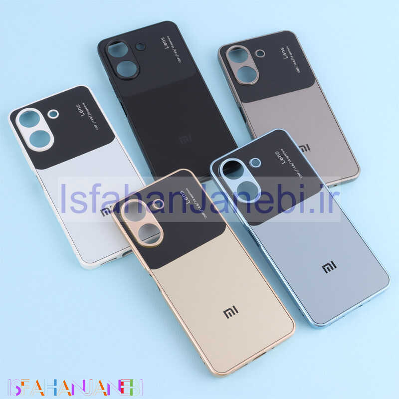 اصفهان جانبی-قاب PVD Lens Aperture محافظ لنزدار برجسته Xiaomi Redmi 13C / Poco C65