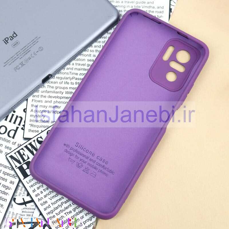 اصفهان جانبی-قاب سیلیکونی محافظ لنزدار Xiaomi Redmi Note 10 4G