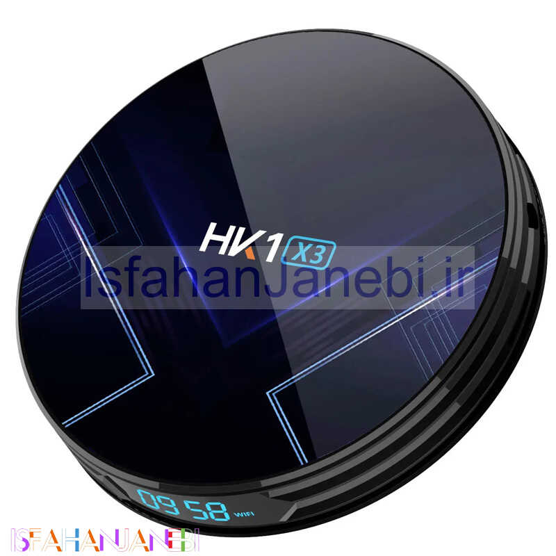 اصفهان جانبی-اندروید باکس HK1 X3 32GB + ریموت کنترل