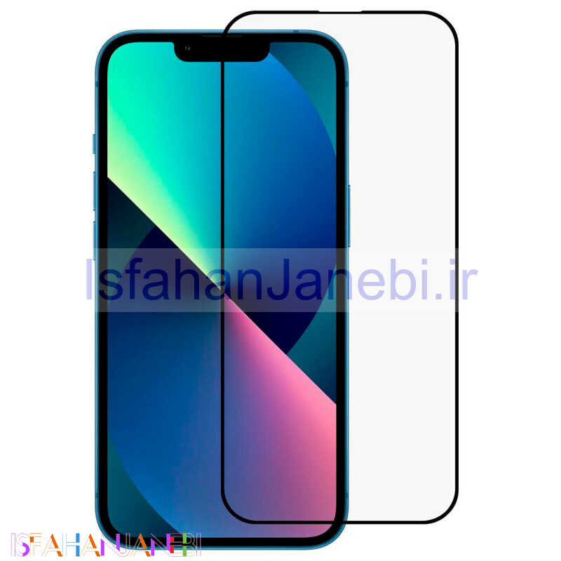 اصفهان جانبی-گلس تمام چسب Mocoson 5D آیفون iPhone 14 Pro