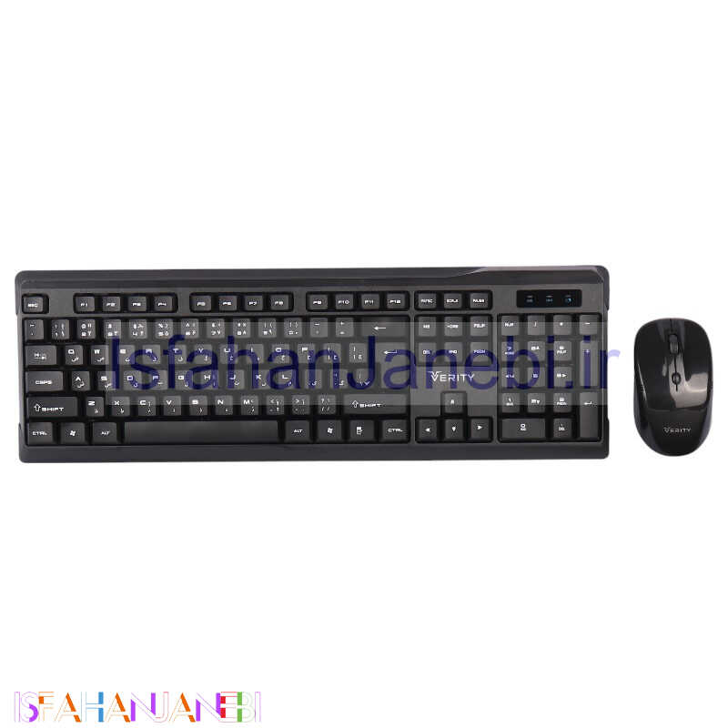 اصفهان جانبی-کیبورد و موس بی سیم وریتی V-KB6140W