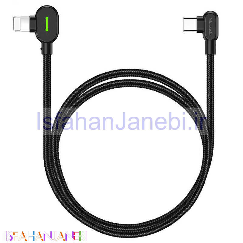 اصفهان جانبی-کابل تبدیل Mcdodo CA-7370 Type-C to Lightning 1.2m