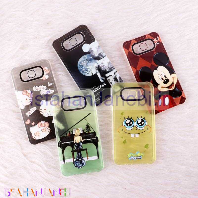 اصفهان جانبی-قاب ژله ای فانتزی محافظ لنزدار Samsung Galaxy J7