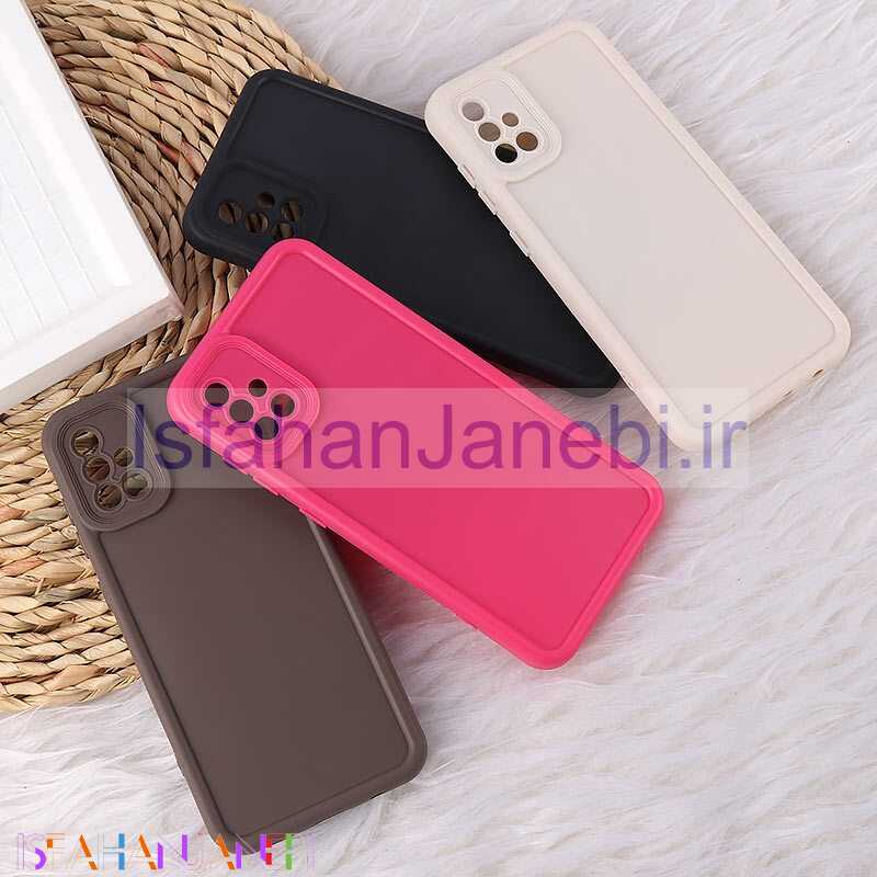 اصفهان جانبی-قاب سولید سامسونگ Galaxy A71 محافظ لنزدار