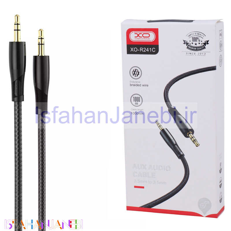 اصفهان جانبی-کابل AUX ایکس او XO-R241C طول 1 متر