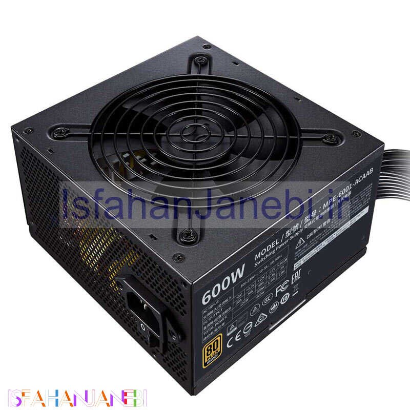 اصفهان جانبی-پاور کولر مستر Cooler Master MWE 600 Bronze V2 600W