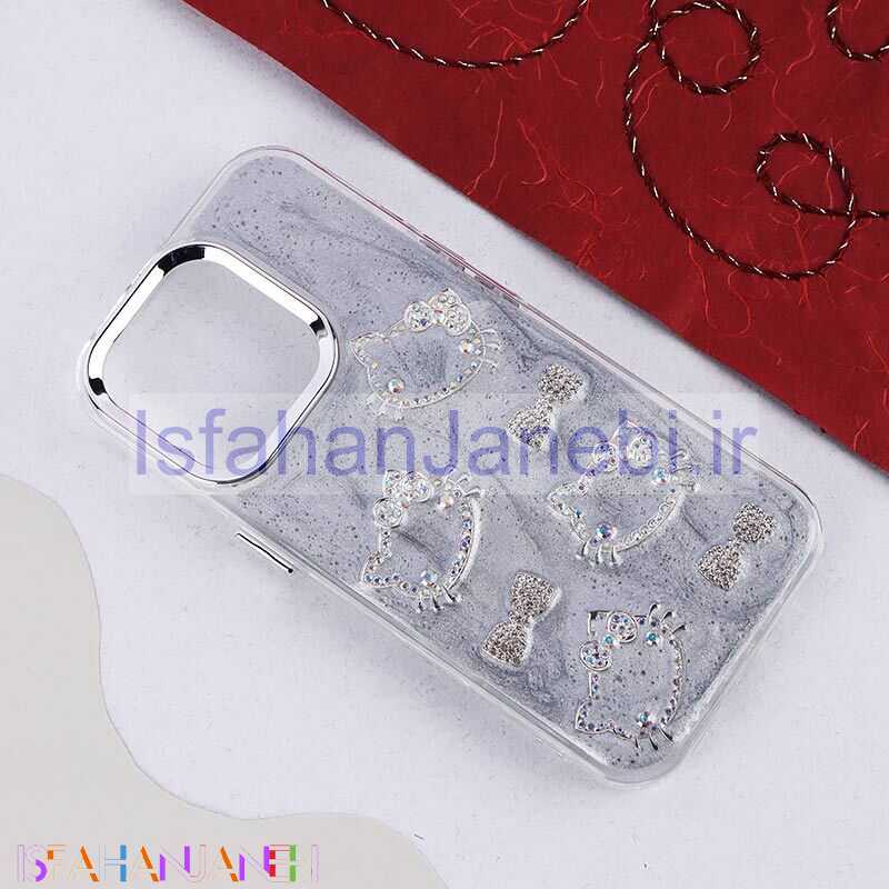 اصفهان جانبی-قاب اکلیلی Vip Max آیفون iPhone 16 Pro طرح Kitty