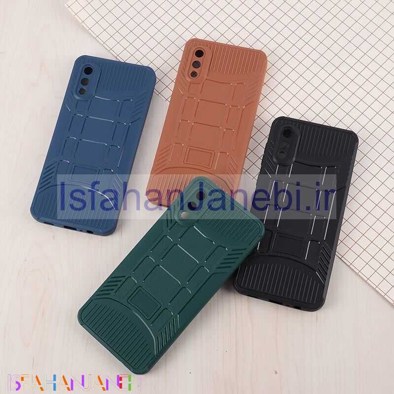 اصفهان جانبی-قاب سیلیکونی ژله ای سامسونگ Galaxy A02 / M02 پنجره ای محافظ لنزدار