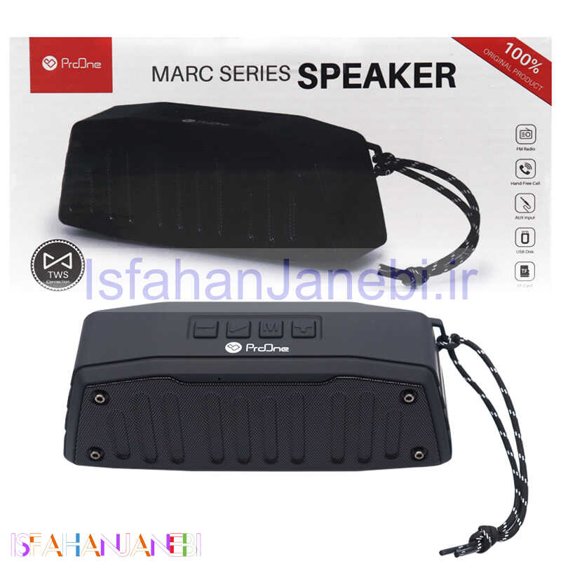 اصفهان جانبی-اسپیکر بلوتوثی رم و فلش خور ProOne Marc Series 4019