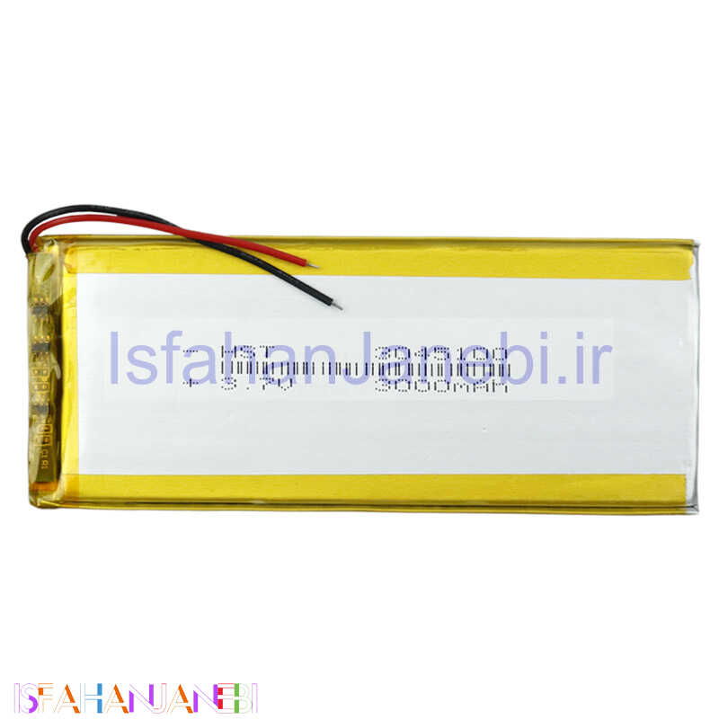 اصفهان جانبی-باتری لیتیوم 3000mAh 100*40*2mm 3045100