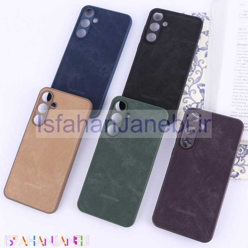 اصفهان جانبی-قاب PC سامسونگ Galaxy A55 طرح جین محافظ لنزدار