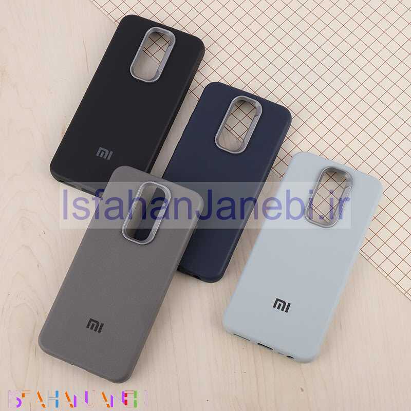 اصفهان جانبی-قاب چرمی ژله ای Leather شیائومی Redmi 8 لوگودار