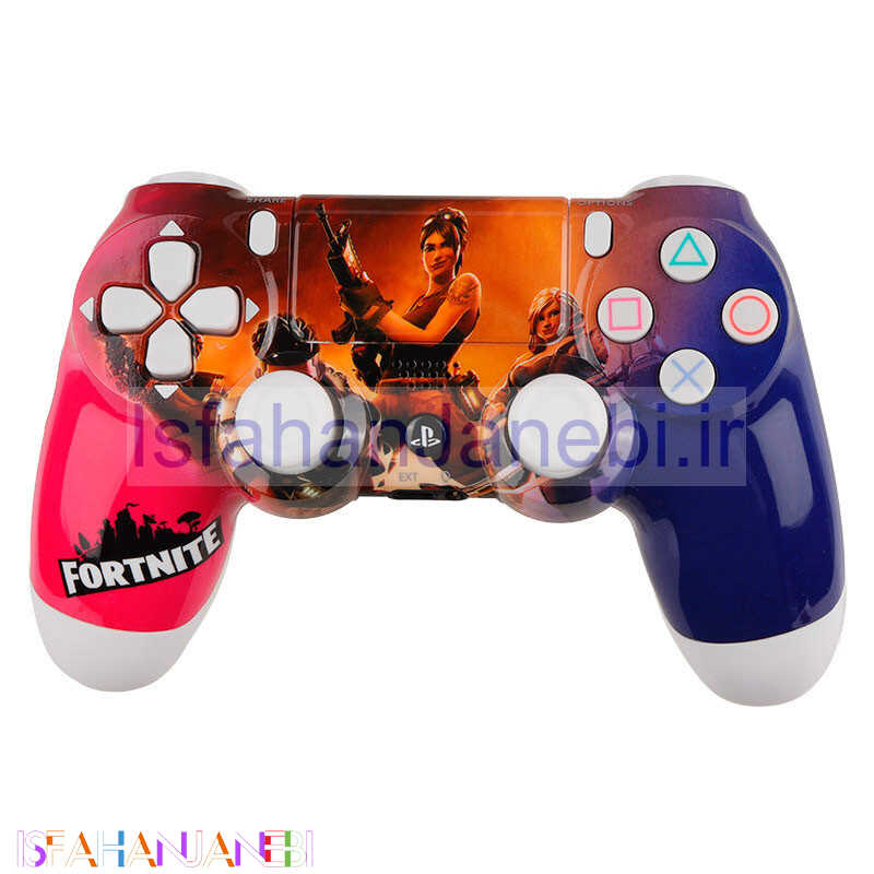 اصفهان جانبی-دسته بازی بی سیم SONY PlayStation 4 DualShock 4 High Copy طرح Fortnite کد 1