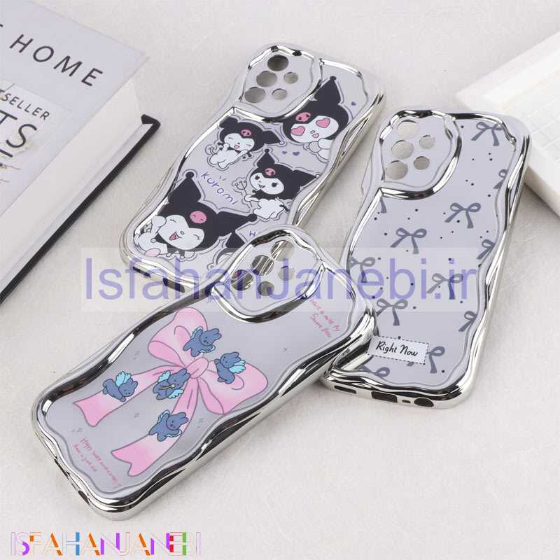 اصفهان جانبی-قاب آینه ای سامسونگ Galaxy A13 4G محافظ لنزدار براق طرح دار