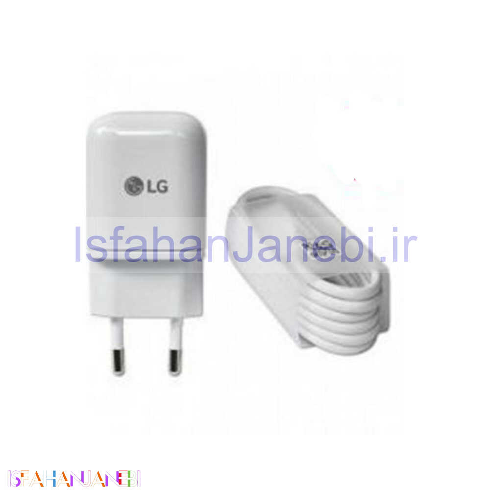 اصفهان جانبی-شارژر اورجینال LG + کابل microUSB