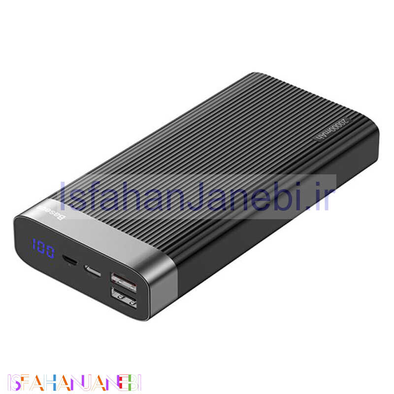 اصفهان جانبی-پاور بانک فست شارژ 20000 باسئوس Baseus Parallel QC3 18W