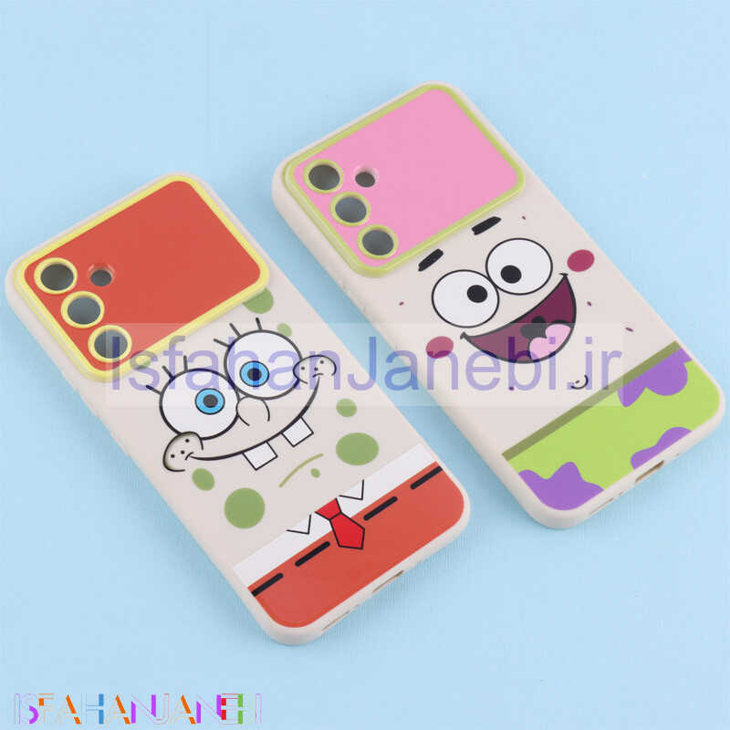 اصفهان جانبی-قاب TPU طرح دار رنگی محافظ لنزدار Samsung Galaxy A54