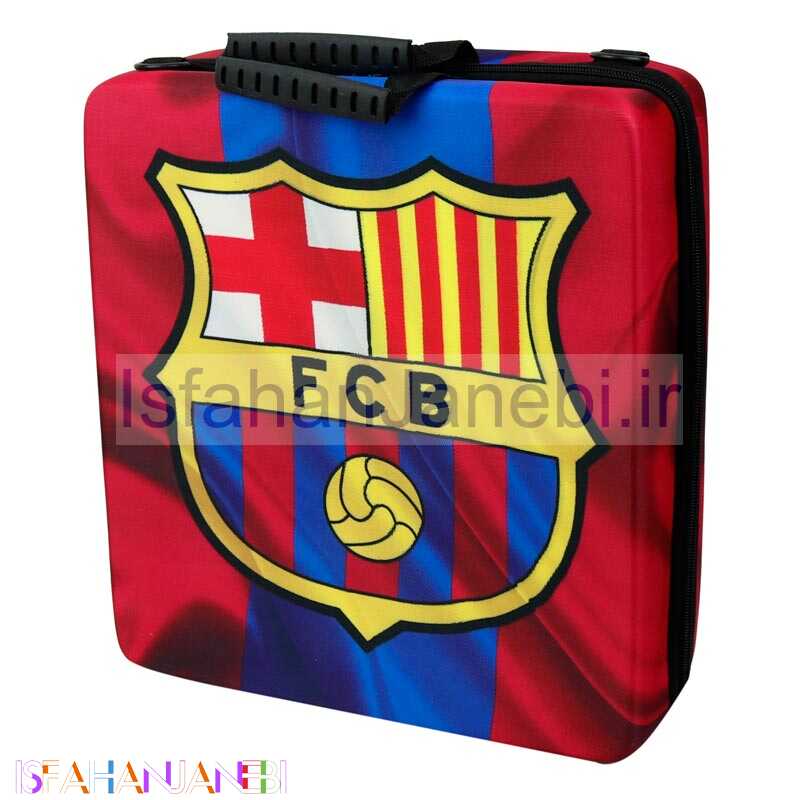 اصفهان جانبی-کیف کنسول بازی PS4 طرح Barcelona کد 14