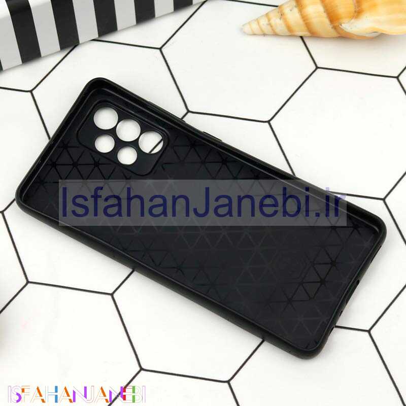 اصفهان جانبی-قاب محافظ لنزدار چرمی BURBERRY سامسونگ Samsung Galaxy A52 / A52s