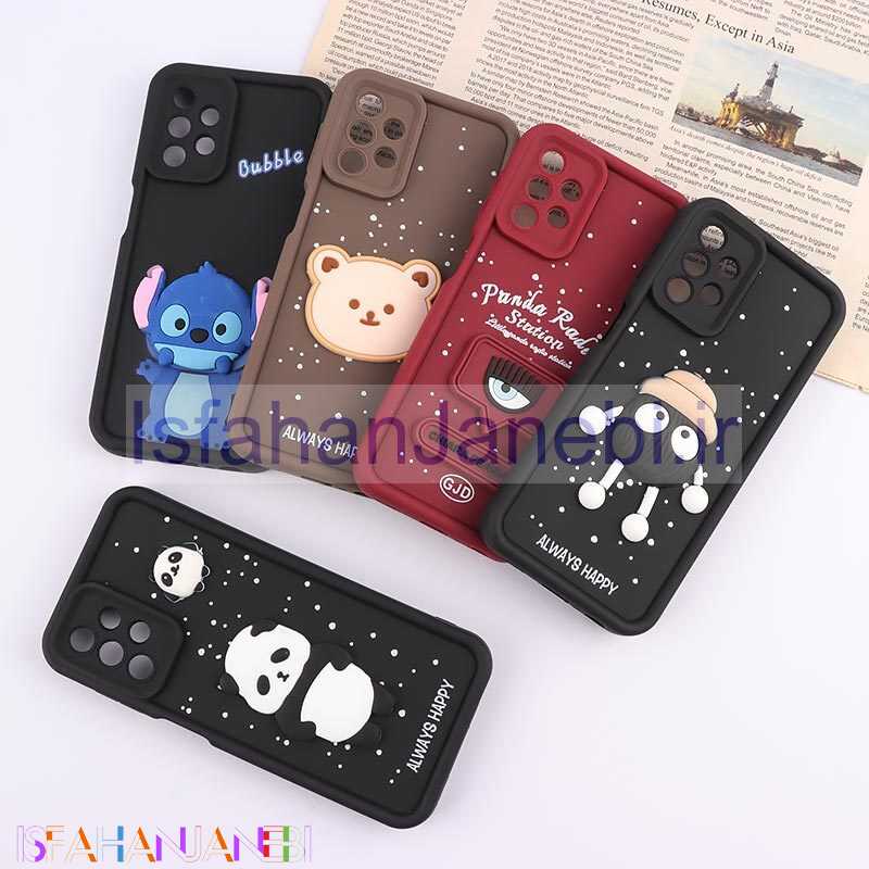 اصفهان جانبی-قاب سیلیکونی سولید سامسونگ Galaxy A13 4G محافظ لنزدار