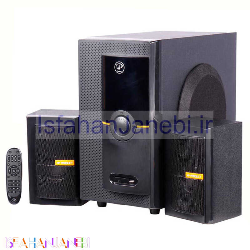 اصفهان جانبی-اسپیکر بلوتوثی رم و فلش خور XP-Product XP-AC708E + ریموت کنترل