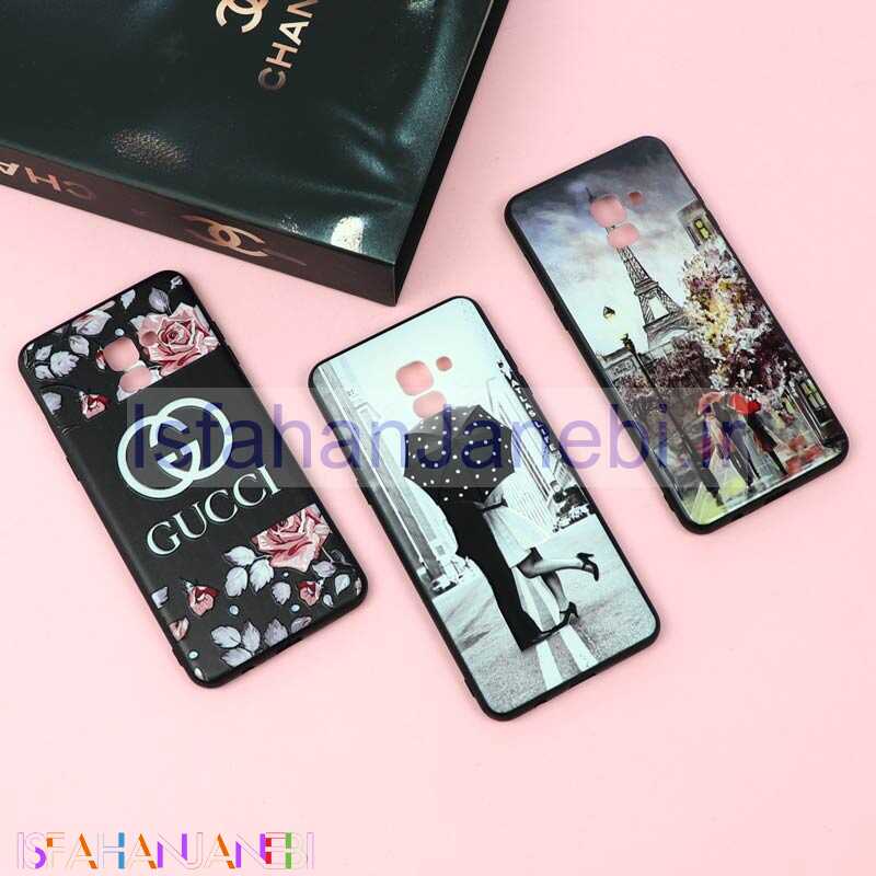 اصفهان جانبی-قاب فانتزی برجسته دخترانه سامسونگ A8 Plus سری 10