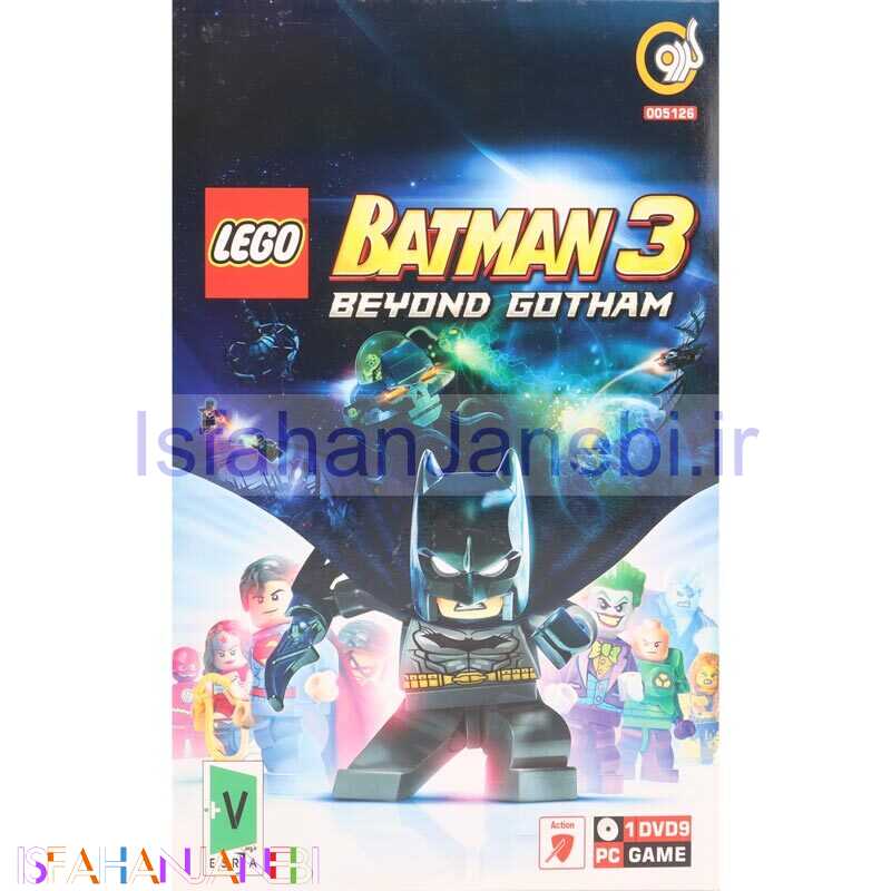 اصفهان جانبی-بازی Lego Batman 3 Beyond Gotham 1DVD9 گردو مناسب برای PC