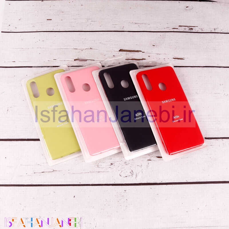 اصفهان جانبی-قاب سیلیکونی اصلی زیربسته سامسونگ Galaxy A20s
