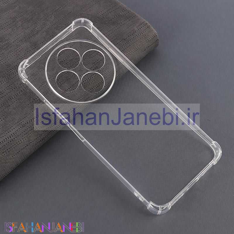 اصفهان جانبی-قاب ژله ای ضربه گیر بی رنگ شیائومی Redmi 14C / Poco C75 محافظ لنزدار