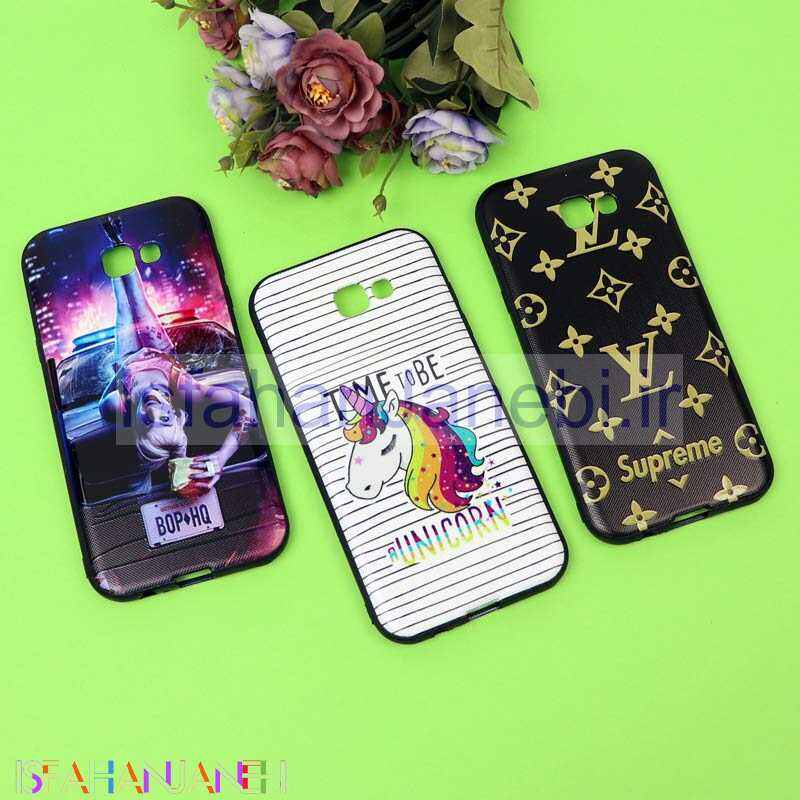 اصفهان جانبی-قاب فانتزی برجسته دخترانه سامسونگ A7 2017 سری 7