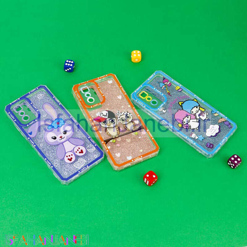 اصفهان جانبی-قاب عروسکی Pro Camera محافظ لنزدار اکلیلی Xiaomi Poco X3 GT