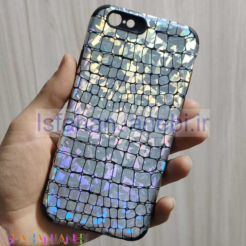اصفهان جانبی-قاب چرمی پوست ماری هفت رنگ iPhone 6/6s