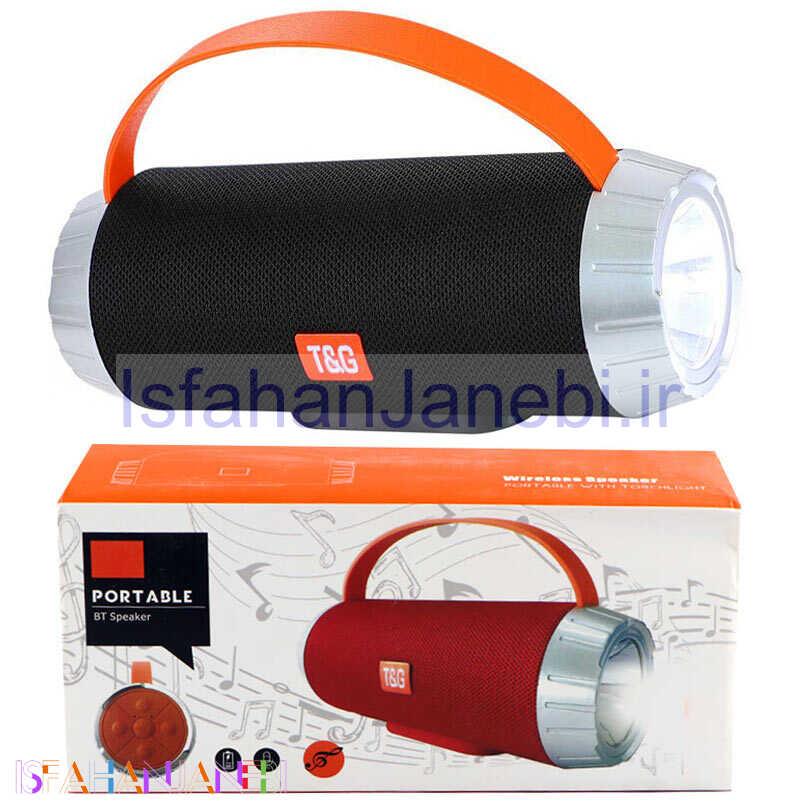 اصفهان جانبی-اسپیکر بلوتوثی رم و فلش خور T&G TG501