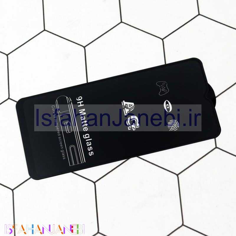 اصفهان جانبی-گلس تمام صفحه مات Samsung A12