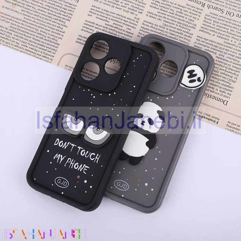 اصفهان جانبی-قاب سیلیکونی سولید شیائومی Redmi 13 4G / Redmi 13 5G محافظ لنزدار