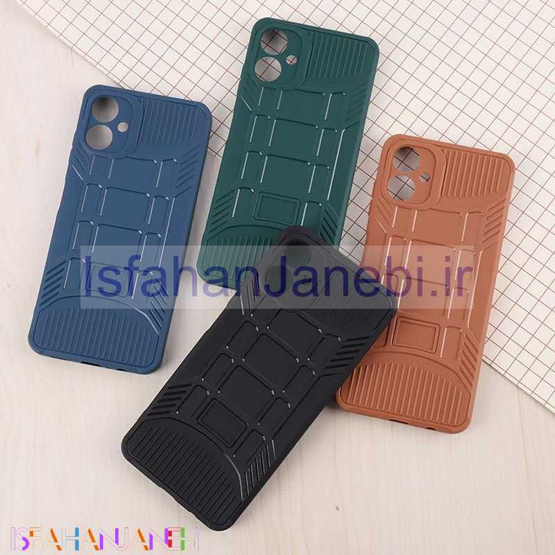 اصفهان جانبی-قاب سیلیکونی ژله ای سامسونگ Galaxy A06 پنجره ای محافظ لنزدار