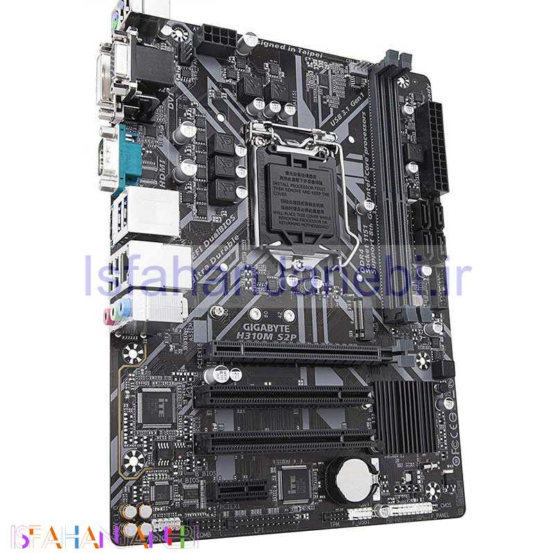 اصفهان جانبی-مادربرد گیگابایت H310M S2P DDR4