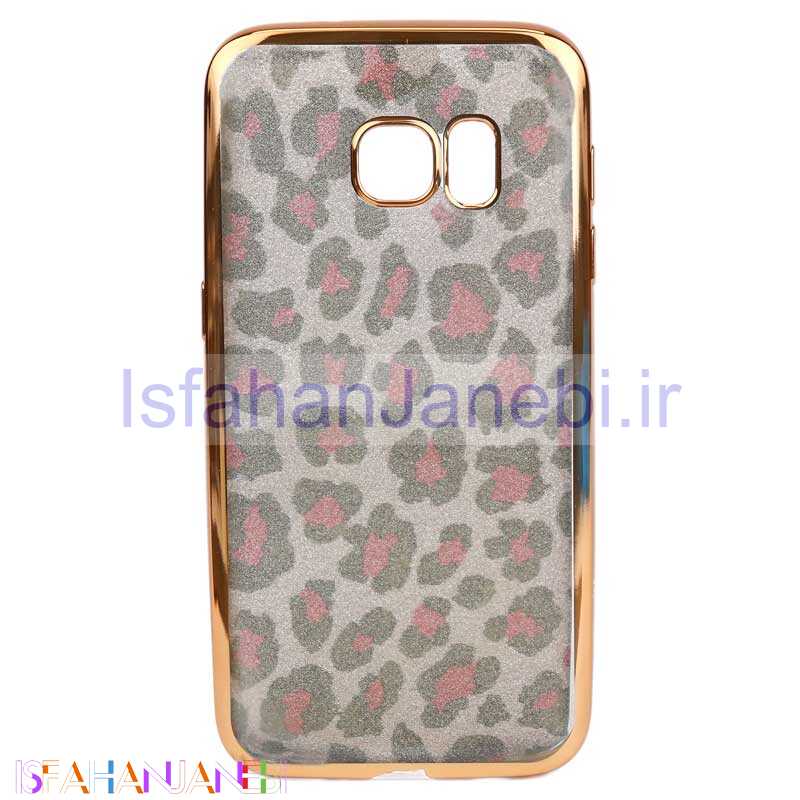 اصفهان جانبی-قاب ژله ای پلنگی Samsung S7 کد2