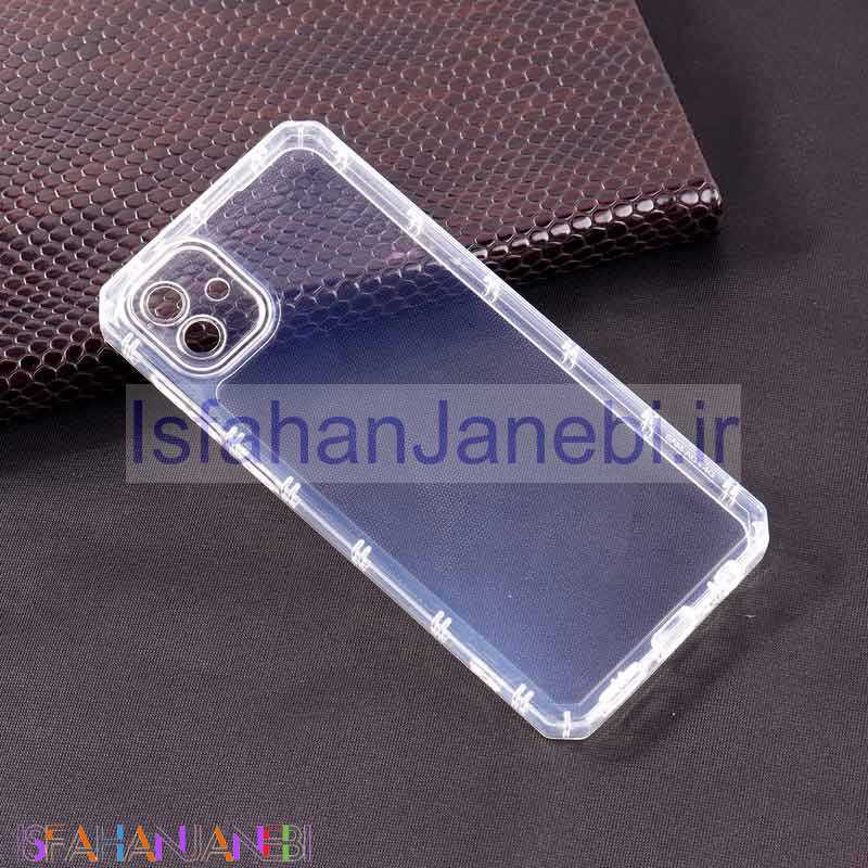 اصفهان جانبی-قاب ژله ای بی رنگ محافظ لنزدار Samsung Galaxy A04