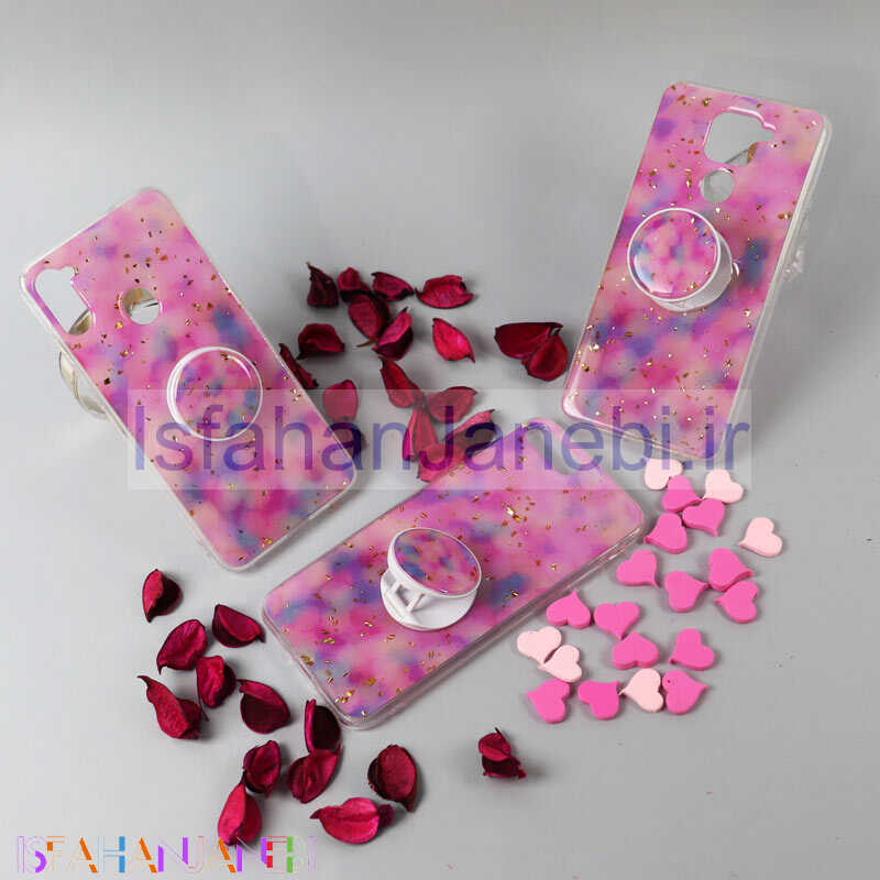 اصفهان جانبی-قاب رنگین کمانی پاپ سوکت دار خرچنگی کد4 شیائومی Redmi 9A