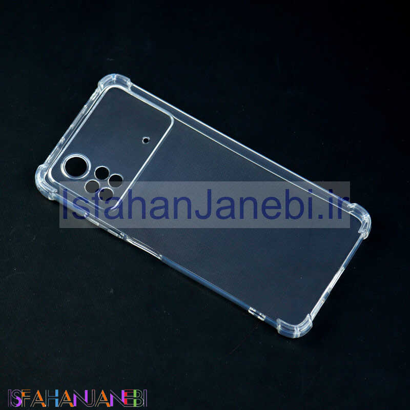 اصفهان جانبی-قاب ژله ای ضربه گیر بی رنگ محافظ لنزدار Xiaomi Poco X4 Pro 5G