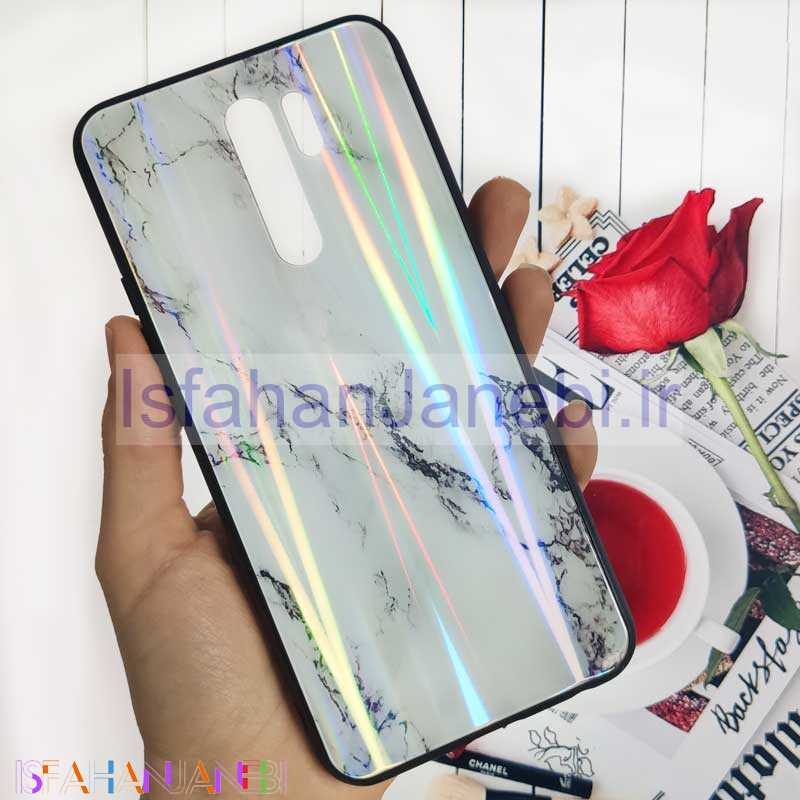 اصفهان جانبی-قاب لیزری پشت گلسی سنگی شیائومی Redmi 9