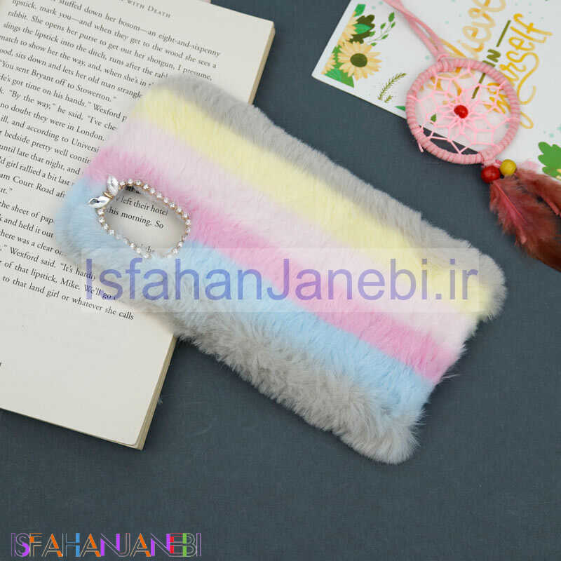 اصفهان جانبی-قاب پشمالو رنگین کمانی Samsung Galaxy A71