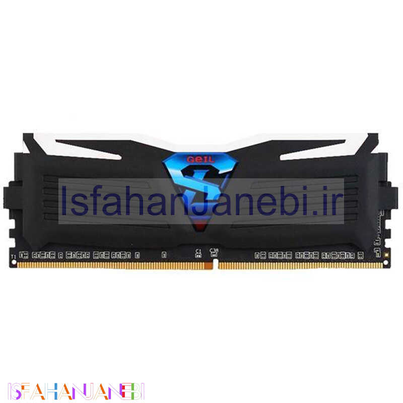 اصفهان جانبی-رم کامپیوتر Geil SUPER LUCE DDR4 8GB 2400MHz CL16 Single