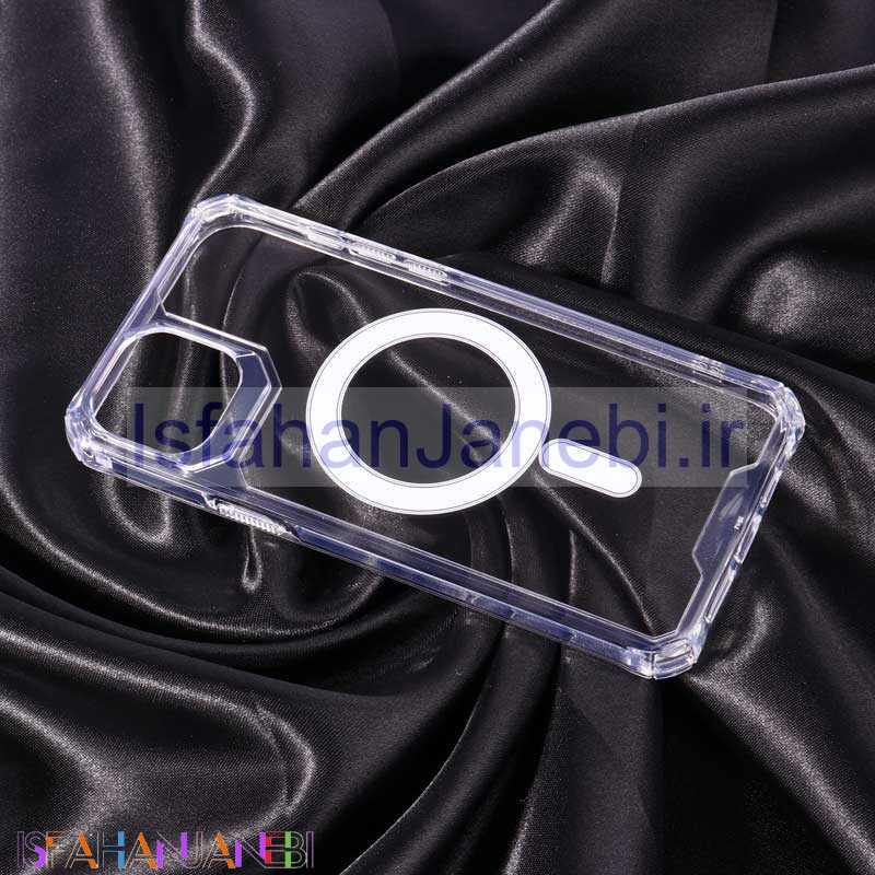 اصفهان جانبی-قاب ضد ضربه شفاف Q.Series مگ سیف iPhone 14 Plus