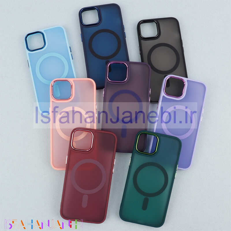 اصفهان جانبی-قاب مات Magnetic اصلی مگ سیف iPhone 13