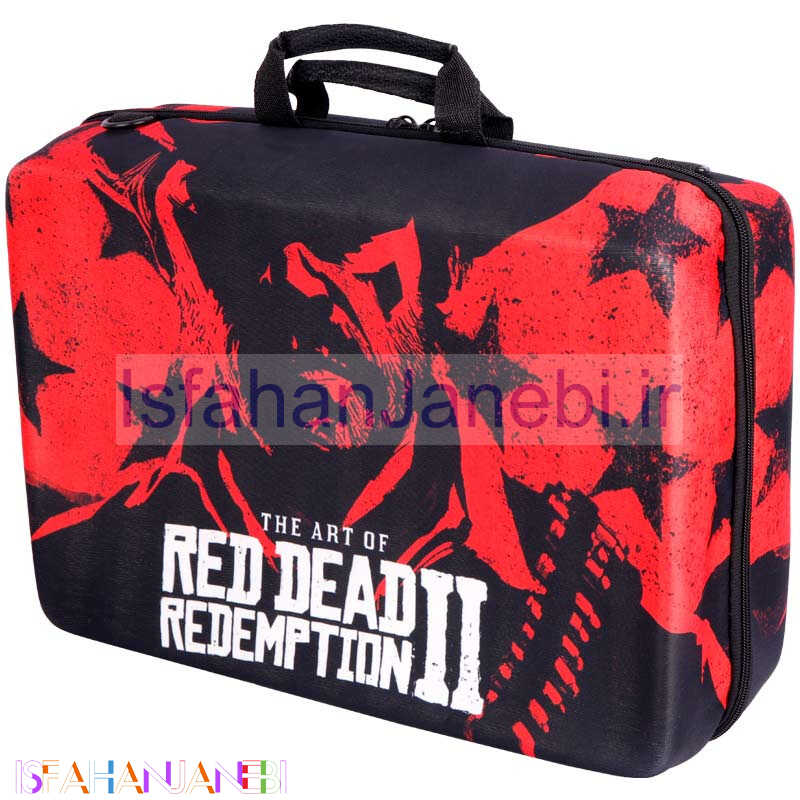 اصفهان جانبی-کیف کنسول بازی PS5 طرح Red Dead Redemption 2 کد 6