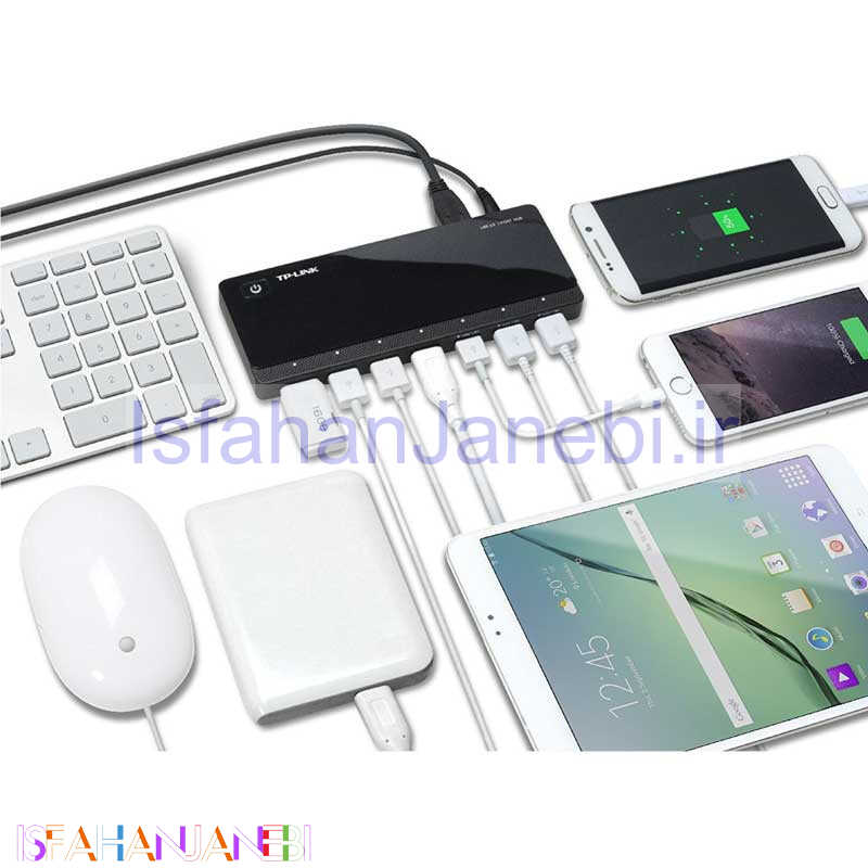 اصفهان جانبی-هاب 8 پورت USB3.0 تی پی لینک UH700