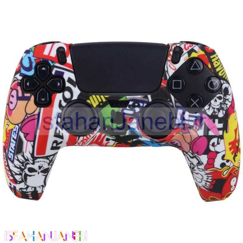 اصفهان جانبی-روکش دسته بازی PS5 طرح اسکلت کد 4