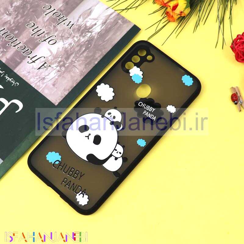 اصفهان جانبی-قاب PC مات محافظ لنزدار طرحدار پاندا Samsung A11